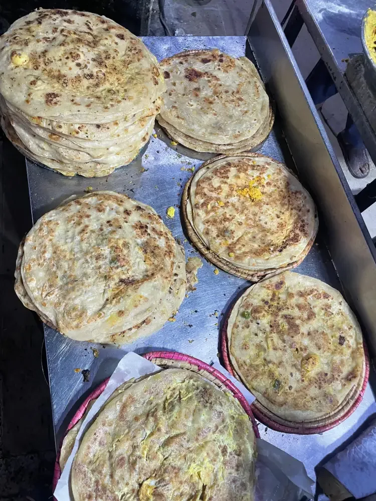 Fresh Parathas